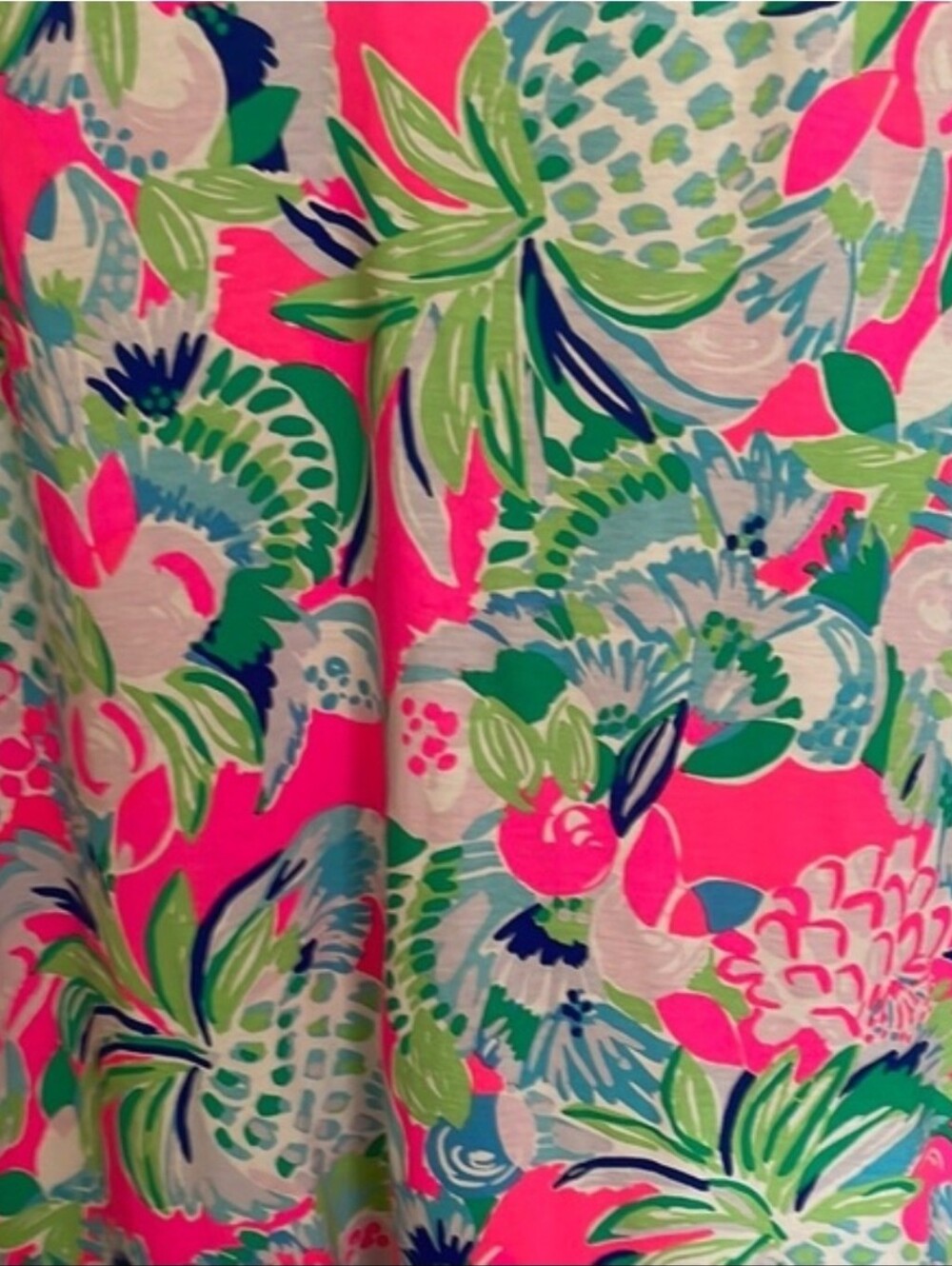 Lilly Pulitzer Cotton Dress With Ball Fringe - Picture 4 of 4